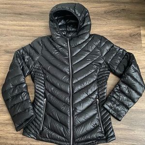 Calvin Klein - Black Packable Puffer Coat - Sz M